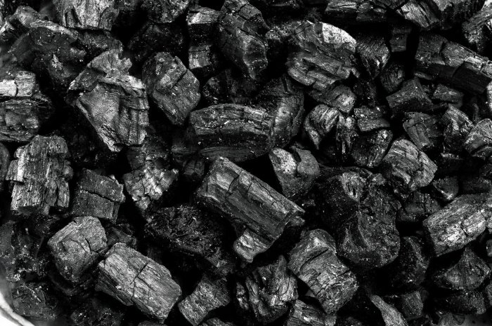 Du charbon de bois