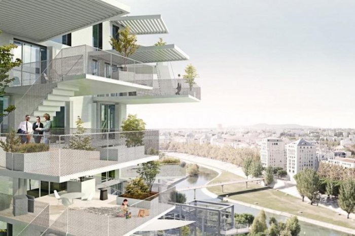 Photos : découvrez l'étrange immeuble qui va s'installer à Montpellier