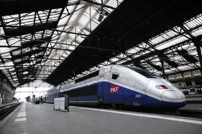 Une grève à la SNCF