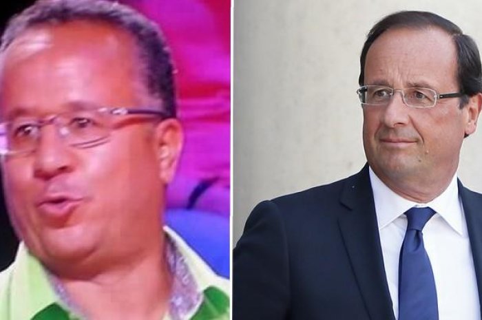 Après Ségolène Royal, Nagui a fait face à un candidat qui ressemble à s'y méprendre à François Hollande