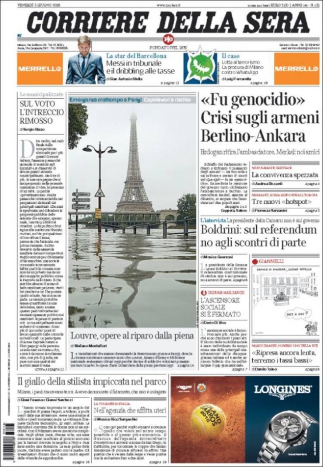 Corriere Della Sera (Italie)