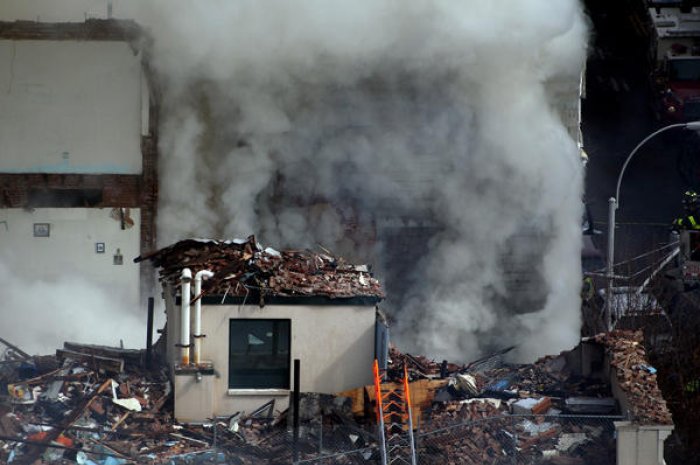 Deux immeubles ont été soufflés par l’explosion
