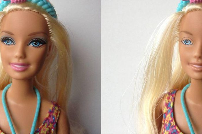 Barbie sans maquillage