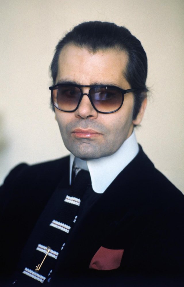 Karl Lagerfeld à Paris en 1979