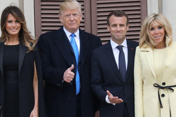Donald Trump et Emmanuel Macron réunis à la Maison Blanche