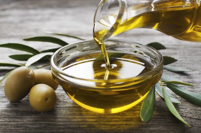 L’huile de tournesol par l'huile d’olive