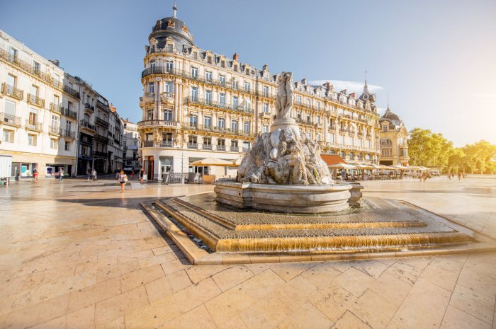 Montpellier - Prix moyen au m2 : 1 140 € - Rentabilité nette : 4,8%