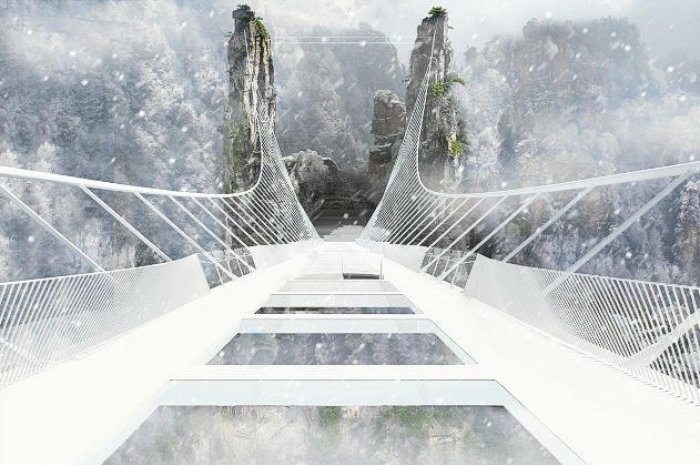 Un pont vertigineux