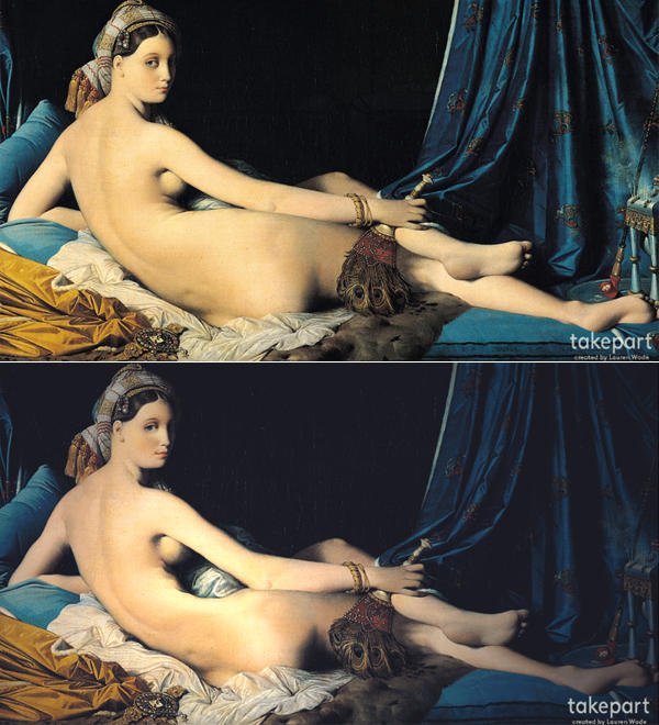 Grande Odalisque de Jean Auguste Dominique Ingres