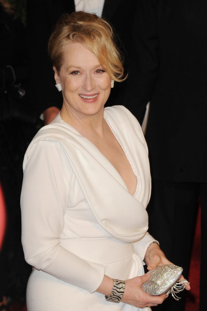 L'actrice Meryl Streep à la soirée Vanity Fair à Los Angeles en 2010