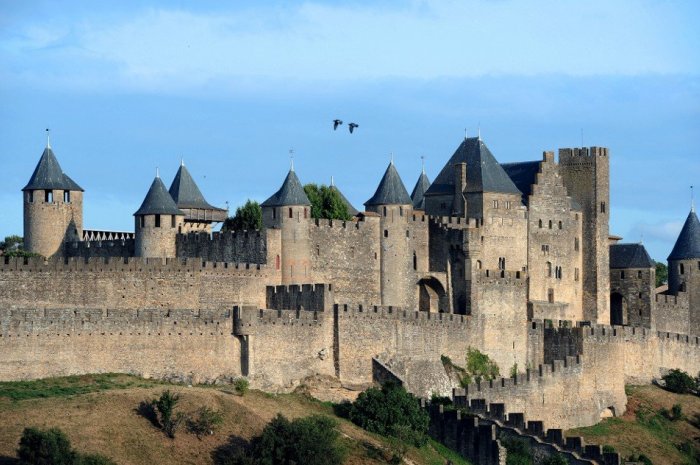 Le château de Carcassonne: 621 146 visiteurs 