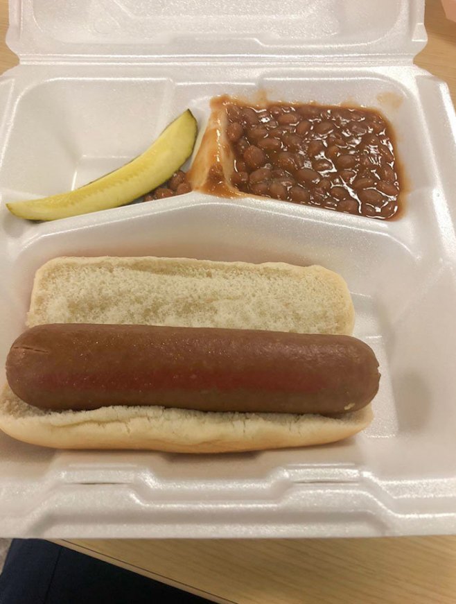 Hot Dog sans sauce