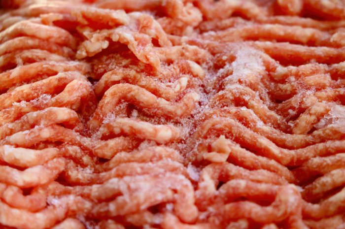 Congeler la viande hachée plus de trois mois