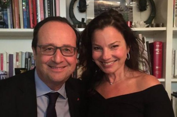 François Hollande et "Miss Fine"