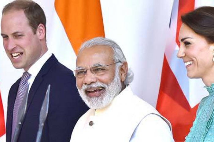 William et Kate : avec le Premier ministre Narendra Modi