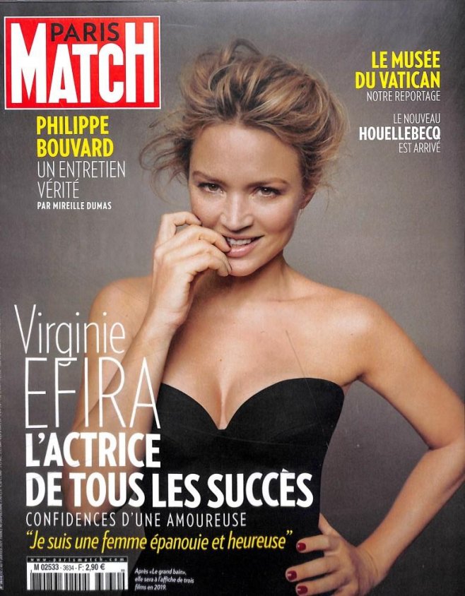 Paris Match : Virgine Efira, une actrice à succès&nbsp;