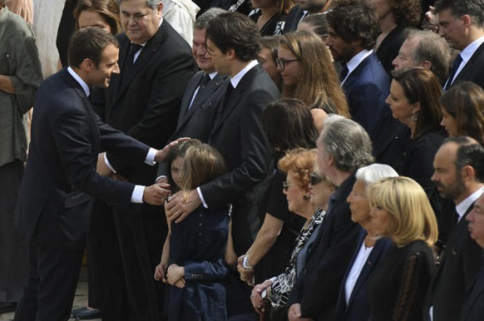 Nicolas Sarkozy et François Hollande aux obsèques de Simone Veil