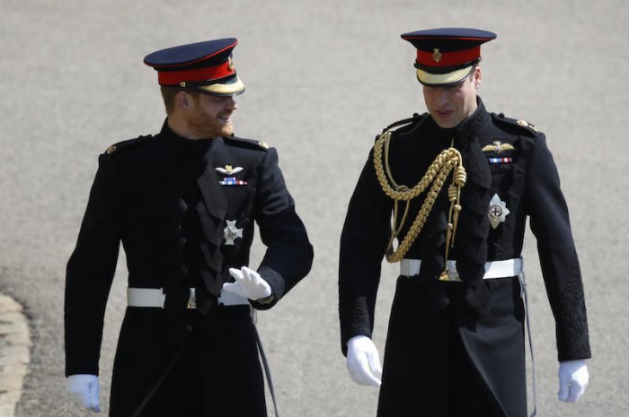 Mariage du Prince Harry et de Meghan Markle : Harry discute avec William