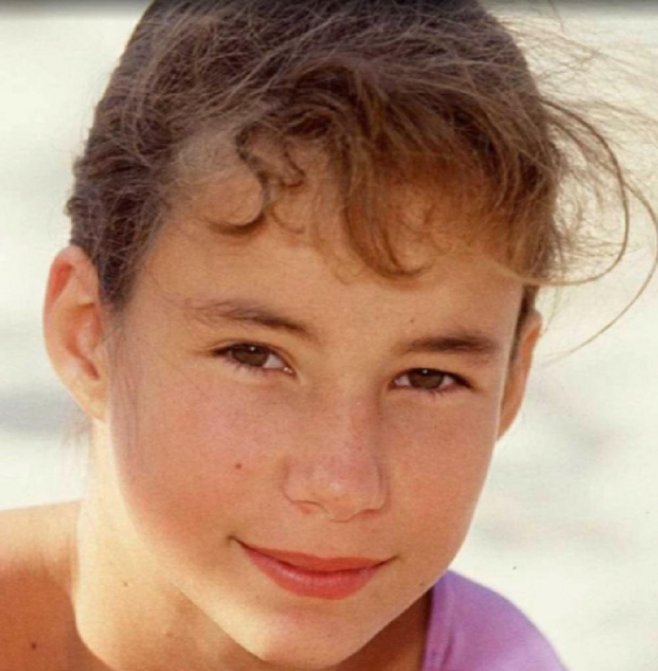Jennifer Lauret en 1992 (12 ans)