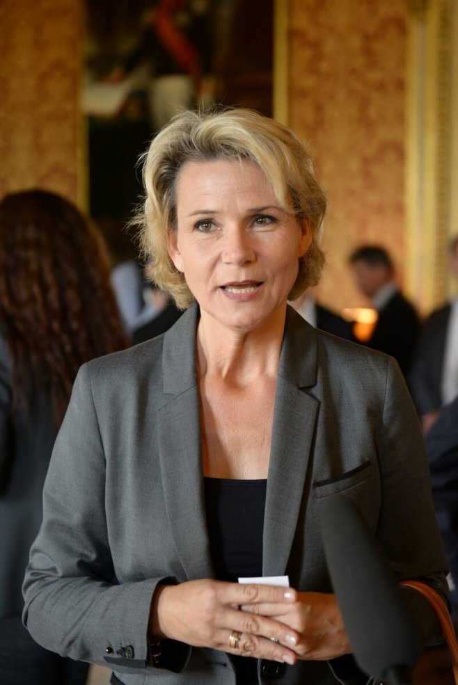 Nathalie Rihouet au Quai d'Orsay en 2014