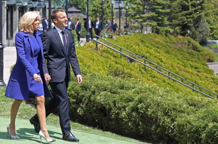 Brigitte Macron le 8 juin 2018