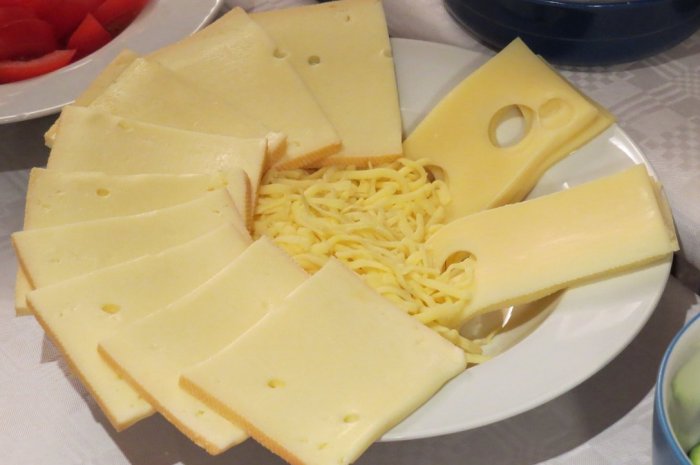 Du fromage à raclette.