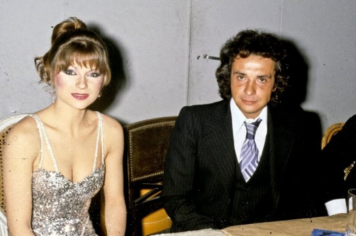 Karen Cheryl et Michel Sardou dans les années 1970