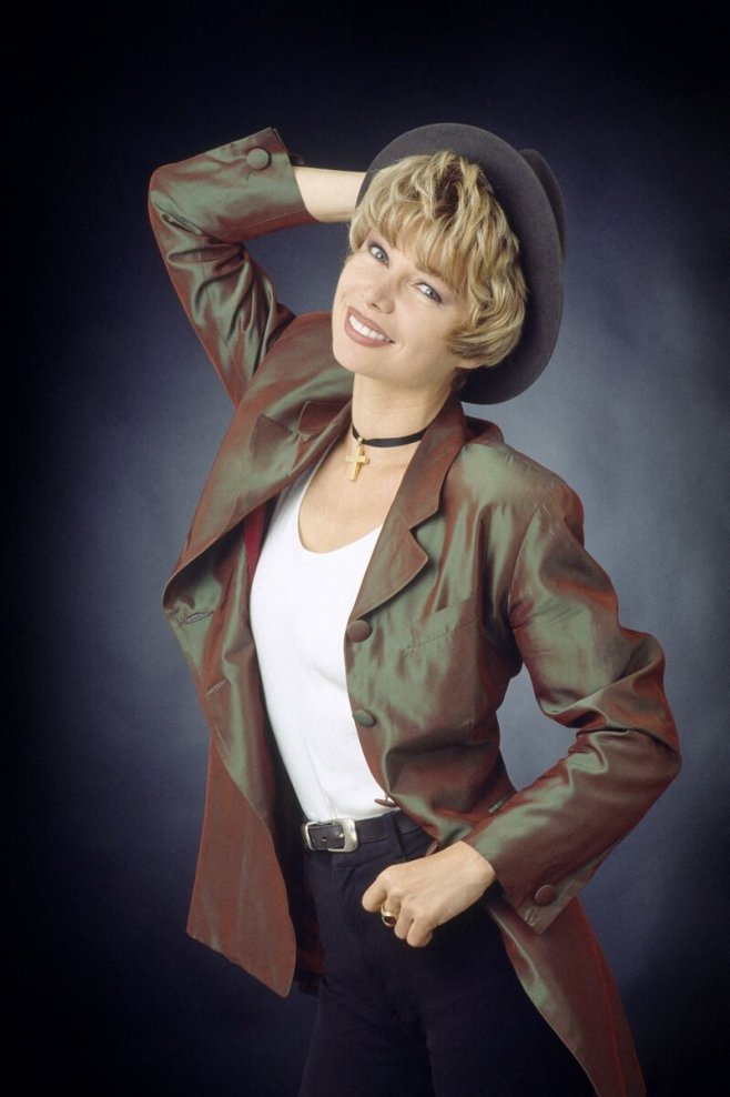 Karen Cheryl lors d'une séance photo à 1992