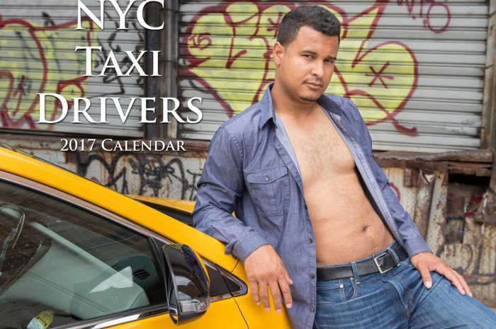 Le calendrier "sexy" 2017 des chauffeurs de taxi de New York