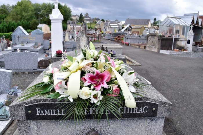 La tombe familiale des Chirac