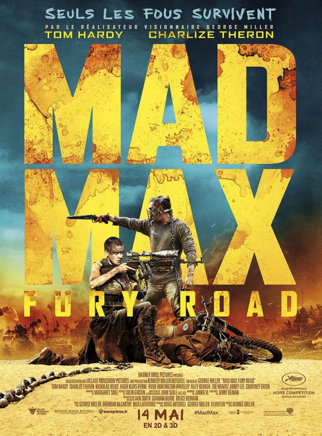 19. Mad Max: Fury Road (George Miller, Australien/Américain, 2015)