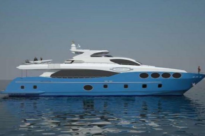 Un Yacht Majesty 105 à 5,18 millions d'euros