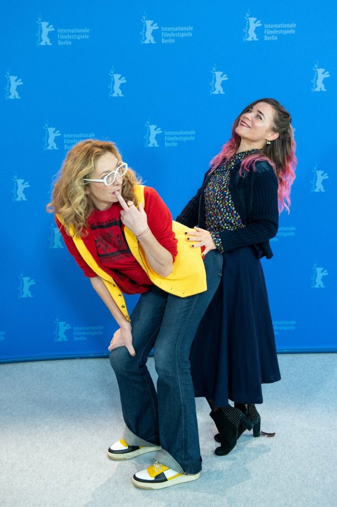 Les deux actrices sur le tapis rouge du Festival International du Film de Berlin en février 2020