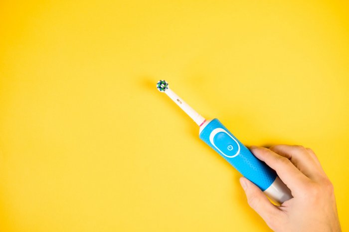 La brosse à dents électrique