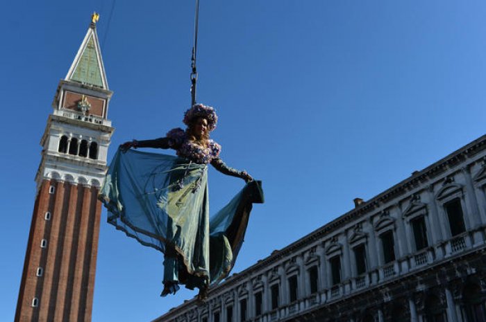 Coup d’envoi du carnaval de Venise