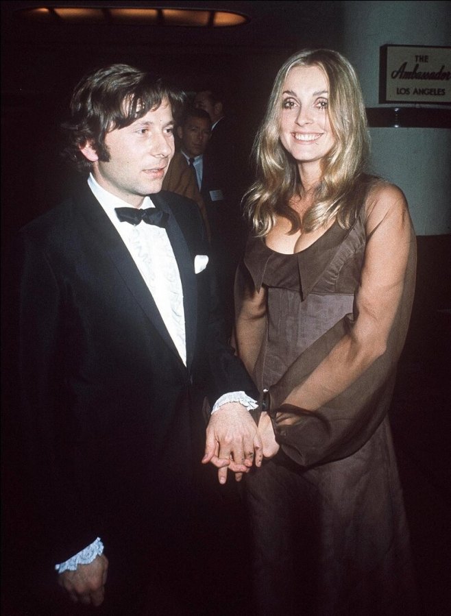 Sharon Tate et Roman Polanski au milieu des années 1960