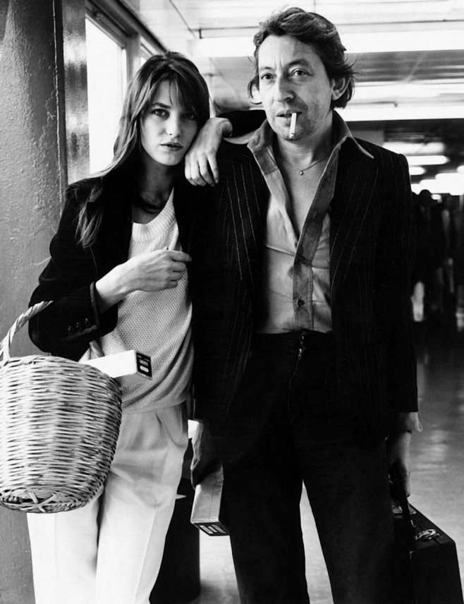 Serge Gainsbourg et Jane Birkin en 1977