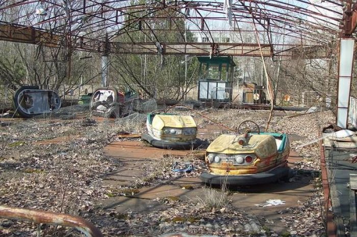 La ville abandonnée de Pripiat en Ukraine