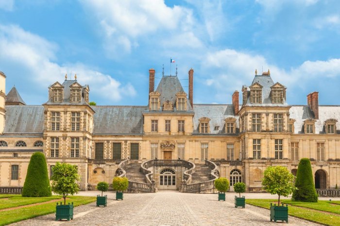 Le palais et parc de Fontainebleau