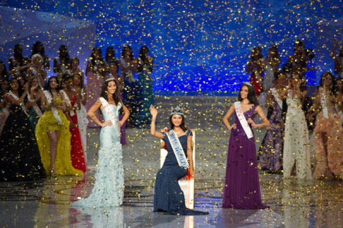 Le couronnement de Miss Monde 2012
