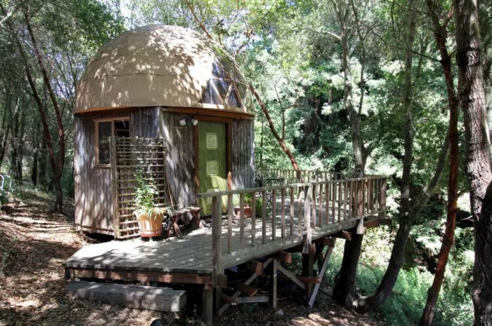 La "Mushroom Dome Cabin"