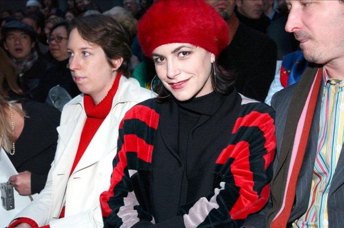 Lio au défilé haute couture de Jean-Louis Scherrer en 2003
