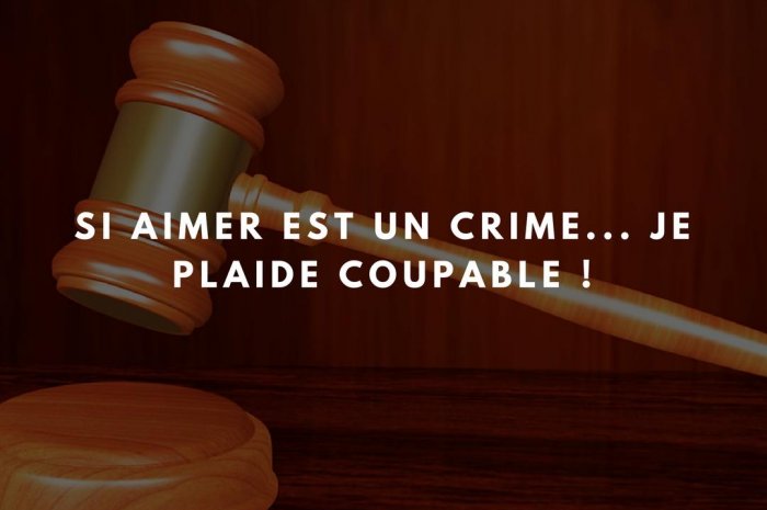 Coupable !