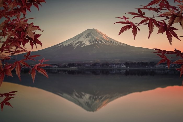 Le mont Fuji (Japon)