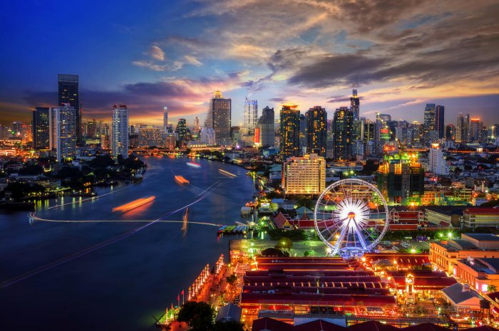 Bangkok : 1 mois à l'avance