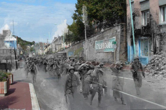 Les fantômes de guerre à Cherbourg en 1944