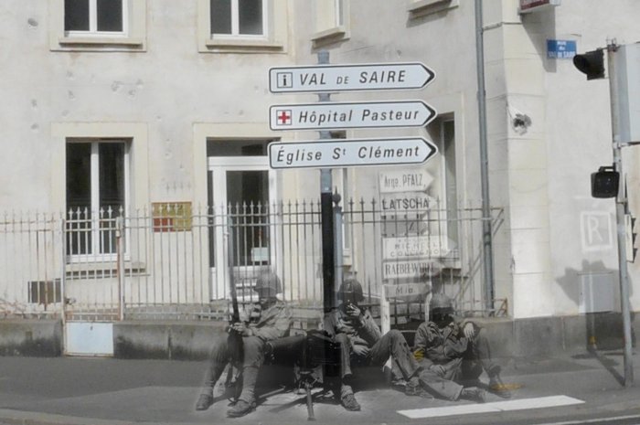 Place Marie Ravenel à Cherbourg hier et aujourd’hui