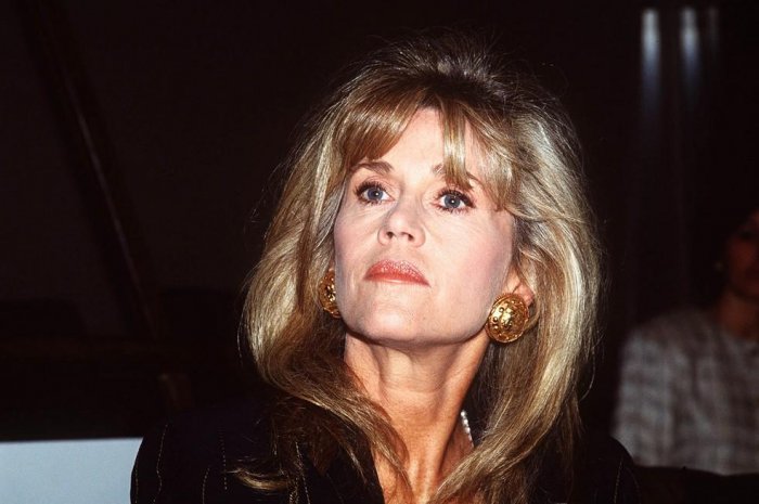 L'actrice Jane Fonda en 1993