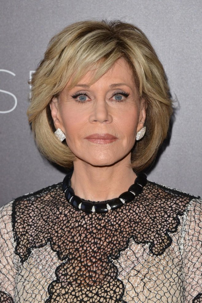 En 2018, Jane Fonda assiste à une soirée en l'honneur de la série "Grace et Frankie" à Los Angeles
