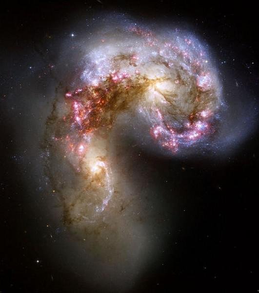 Galaxies des Antennes en 2006